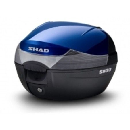 Tapa SHAD SH33 - Azul - motoscamaralweb.com