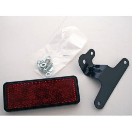 Reflector SHIN YO con soporte universal (91.5x36mm) - motoscamaralweb.com