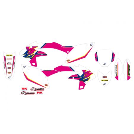 Kit de adhesivos BLACKBIRD Retrò Yamaha - motoscamaralweb.com