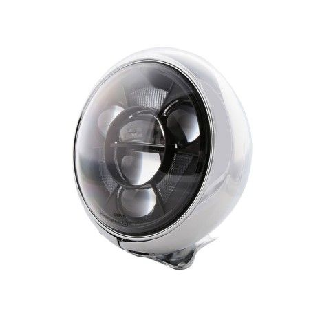 Faro delantero LED HIGHSIDER HD-Style Tipo 11 (montaje inferior) - motoscamaralweb.com