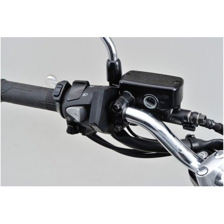 Fuente de alimentación USB DAYTONA Slim (2 entradas) - manillar Ø22.2/25.4 - motoscamaralweb.com