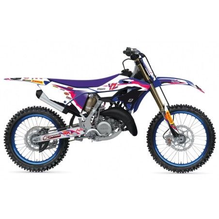 Kit de adhesivos + funda de asiento BLACKBIRD Replica Team Yamaha Factory 23. 50th Anniversary - motoscamaralweb.com