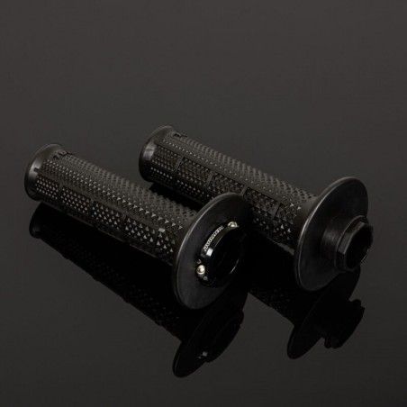 Puños RENTHAL MX R-Works Lock-On UltraTacky™ Tapered - cuadradillo- mo