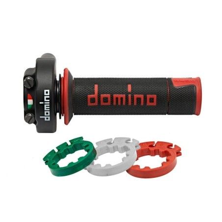 Acelerador DOMINO XM2 con puños- motoscamaralweb.com