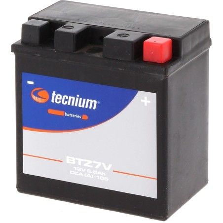 Batería TECNIUM activada de fábrica BTZ7V - motoscamaralweb.com