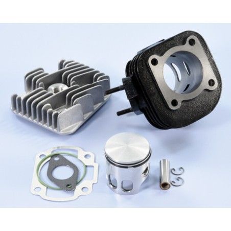 Kit de cilindro completo POLINI Racing hierro Ø47mm (bulón Ø12mm) - Yamaha / Minarelli - motoscamaralweb.com