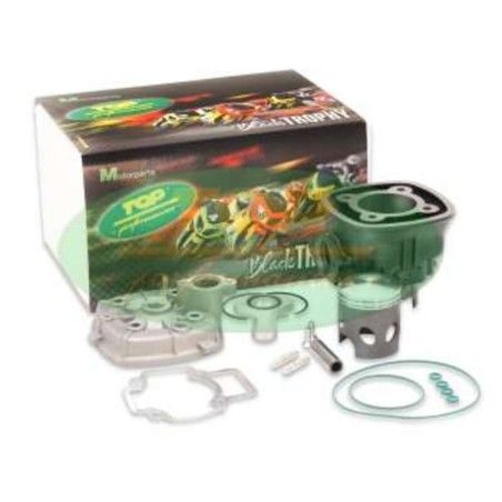 Kit de cilindro TOP PERFORMANCES Black Trophy hierro 71cc Ø48mm C39.3mm - Piaggio / Gilera LC - motoscamaralweb.com