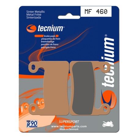 Pastillas de freno Tecnium MF460 Sinterizadas - motoscamaralweb.com