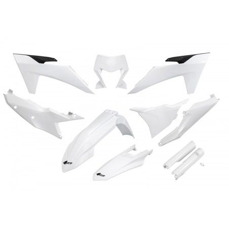 Kit de plástica UFO - Blanco - motoscamaralweb.com