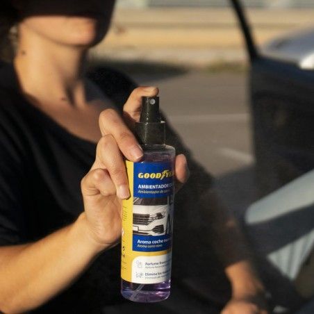 AMBIENTADOR COCHE NUEVO GOODYEAR 200ML- motoscamaralweb.com
