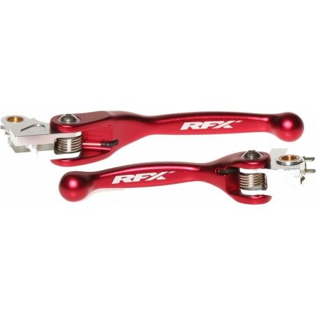 Juego de manetas flexibles forjadas RFX (rojo) - motoscamaralweb.com