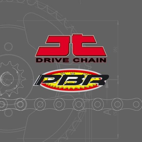 Kit de cadena JT 520X1R3 15/45 Standard - corona Standard - motoscamaralweb.com