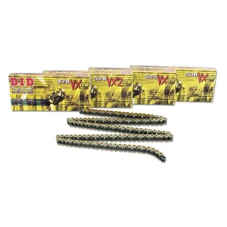 Rollo cadena DID 520VX3 Negra con 1920 eslabones - motoscamaralweb.com