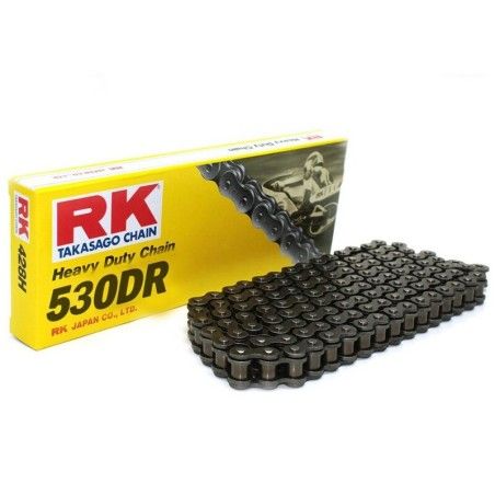 Cadena RK 530DR con 116 eslabones negro - motoscamaralweb.com