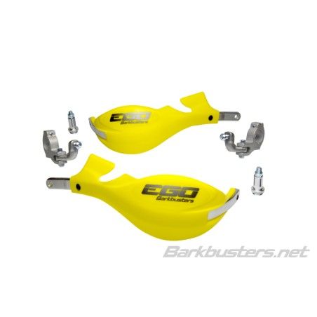 Kit de paramanos Barkbusters EGO cerrado universal Color amarillo - motoscamaralweb.com