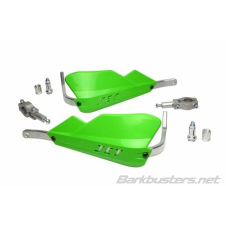 Kit de paramanos BARKBUSTERS JET cerrado Ø22 universal - Verde - motoscamaralweb.com