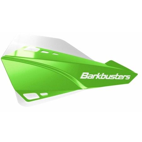 Kit paramanos Barkbusters SABRE Color verde / Color blanco - motoscamaralweb.com