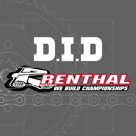 DID/REN Chain Kit 520ERT3 13/50 Racing - Ultra-Light Self-Cleaning Rear Sprocket - motoscamaralweb.com