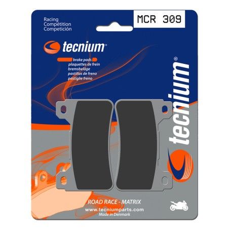 Pastillas de freno Tecnium MCR309 Sinterizadas Carbono - motoscamaralweb.com