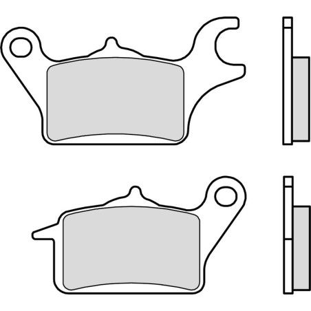 Pastillas de freno orgánicas Brembo 07112 - motoscamaralweb.com