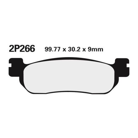 Juego pastillas de freno NISSIN 2P266NS Tra. R6 98-02 R1 02-03 - motoscamaralweb.com