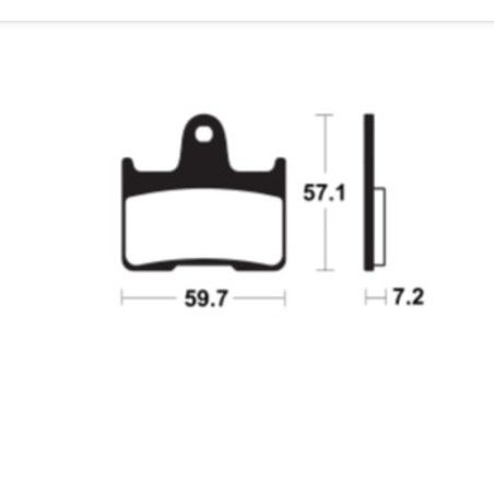 Pastillas de freno TECNIUM Street Peroformance Sinterizadas - MR484 - motoscamaralweb.com