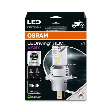Lámpara OSRAM LEDriving HL Easy H4 / H19 - motoscamaralweb.com