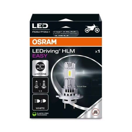Lámpara OSRAM LEDriving HL Easy H7 / H18 - motoscamaralweb.com