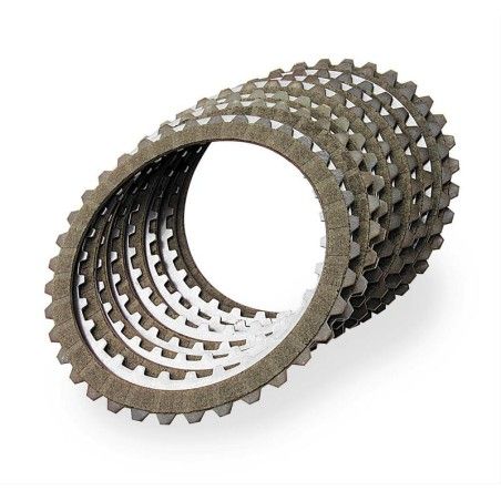 Kit de discos + separadores de embrague BARNETT - motoscamaralweb.com