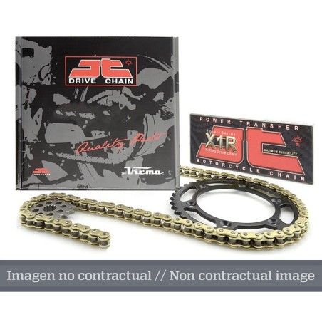 Kit cadena JT 525X1R (16-42-124) - motoscamaralweb.com