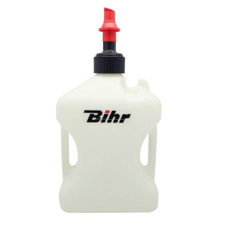 Garrafa de gasolina llenado rápido BIHR Home Track homologada - Blanca 20L - motoscamaralweb.com