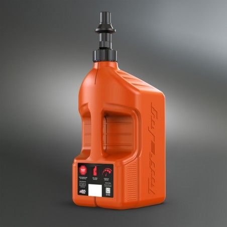 Garrafa de gasolina TUFF JUG naranja con tapón Ripper G3 - 5G/20L - motoscamaralweb.com