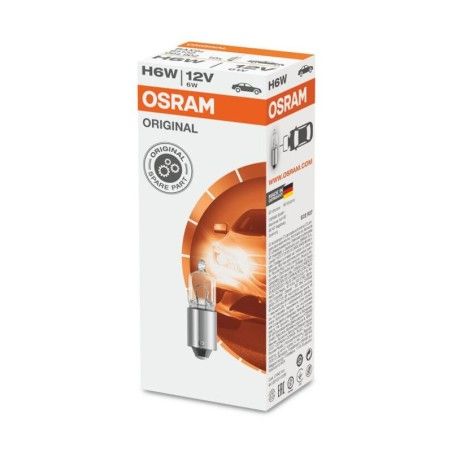 Lámpara OSRAM 64132 - H6W 12V 6W - 10 uds - motoscamaralweb.com