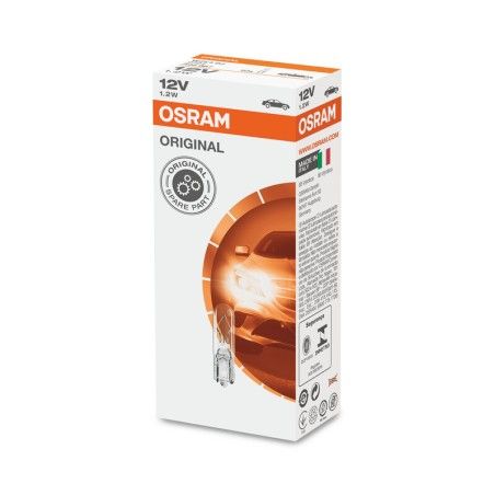 Lámpara OSRAM 2721 - 12V 1.2W 2721 - 10 uds - motoscamaralweb.com