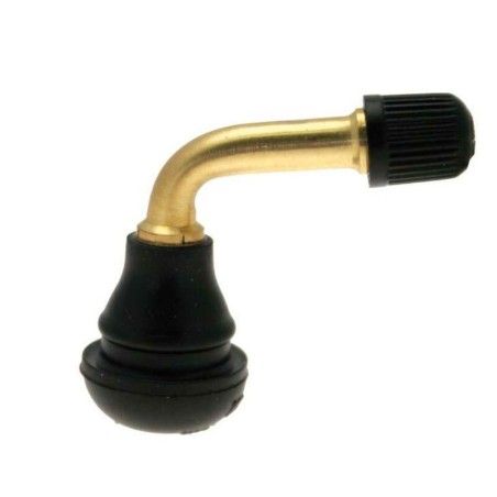 Válvula curva engomada REMA TIP TOP codo 90° - 10 Unidades - motoscamaralweb.com