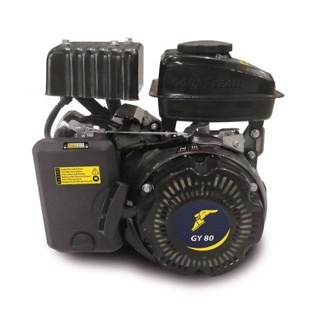 MOTOR GASOLINA GOODYEAR GY80 S 4T 79CC 3HP 15MM- motoscamaralweb.com
