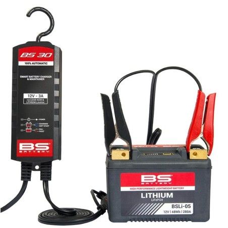 Kit cargadores BS30 BS BATTERY 10+1 - motoscamaralweb.com
