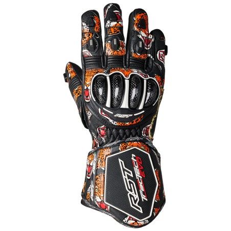 Guantes RST TracTech Evo 4 CE hombre - Tiger Head / Negro - motoscamaralweb.com