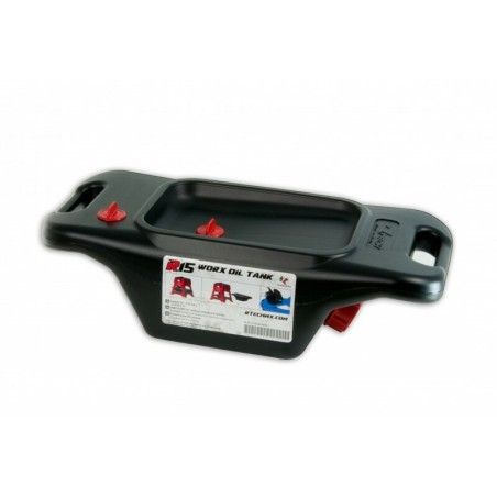 Bandeja recogida aceite Negro 5L RACETECH R15 MX - motoscamaralweb.com