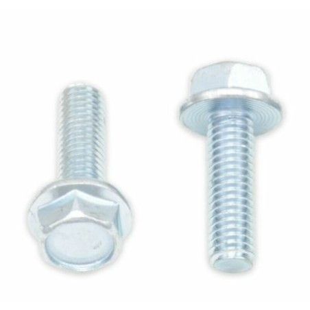 Tornillos con cabeza hexagonal de brida BOLT 10mm M6 x 1.00 x 20mm - motoscamaralweb.com