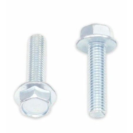 Tornillos con cabeza hexagonal de brida BOLT 10mm M6 x 1.00 x 25mm - motoscamaralweb.com