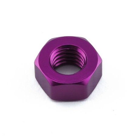 Tuerca plana de Aluminio Pro-Bolt M6 LFN6P Violeta - motoscamaralweb.com