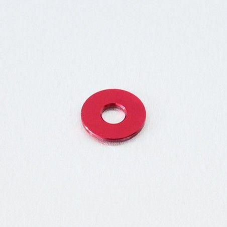 Arandela de Aluminio M6 18mm Pro-Bolt LWA6-18R Rojo - motoscamaralweb.com