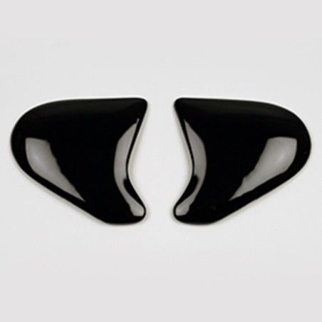 Cubiertas laterales ARAI (Sistema SuperAdSis ZF). Negro (Modelos: SZ-F