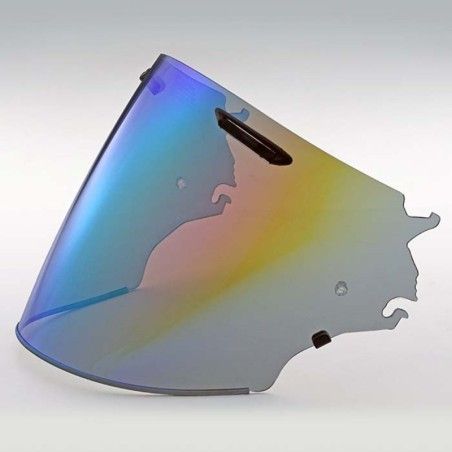 Pantalla ARAI VAS-Z. Verde Iridio Semi Ahumado- motoscamaralweb.com
