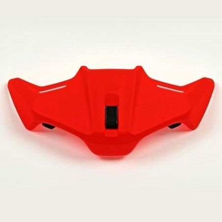 Spoiler ARAI Dual Flow. METALLIC Naranja Flúor- motoscamaralweb.com