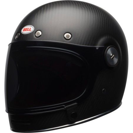 CASCO BELL Bullitt Carbon - Negro mate- motoscamaralweb.com