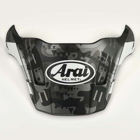 Visera ARAI (TOUR-X4). COVER Blanco- motoscamaralweb.com