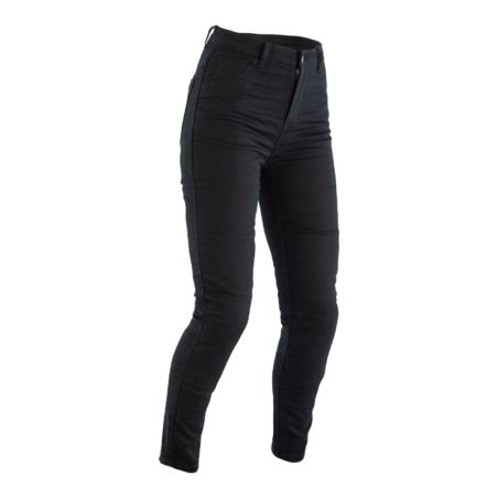 Jeggings reforzados con aramida RST Jegging CE mujer (pernera corta) - Negro - motoscamaralweb.com