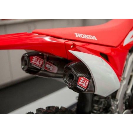 Linea completa escape Yoshimura Signature RS-9T. acero inoxidable. para Honda CRF450R/RX - motoscamaralweb.com